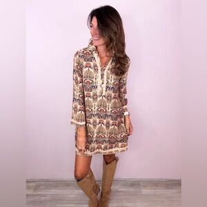 JODIFL Multicolor Patterned Blouse